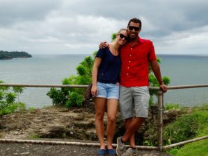 Edwin Davis and Maya Pijpker, founders of Casco Yoga Panama