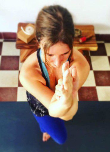 Desiree teacher of Yin Yoga at Casco Yoga Panama every Thursday