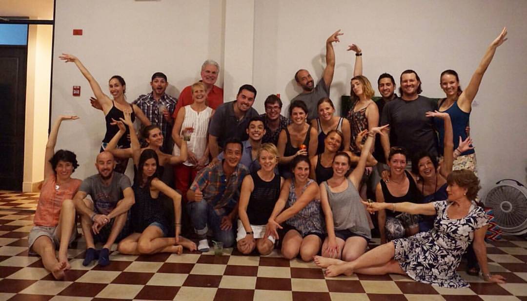 Latin Dance Class at Casco Yoga Panama, Casco Viejo, Friday night 8:30 pm. English Salsa, Bachata, Merengue class.