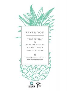 retreat yoga. casco yoga panama. sansara resort. january 2018. city escape. panama. cambutal. maya pypker